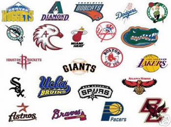 sports teams eps logos